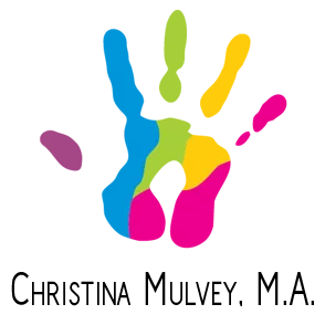 Rainbow handprint logo